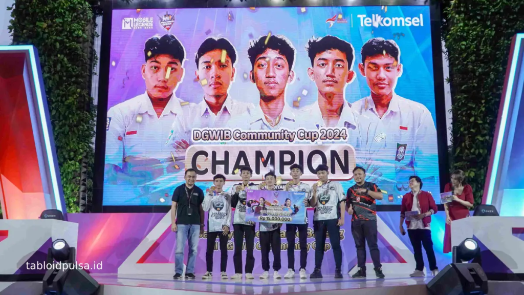 Telkomsel Tuntaskan Turnamen DG WIB Community Cup 2024