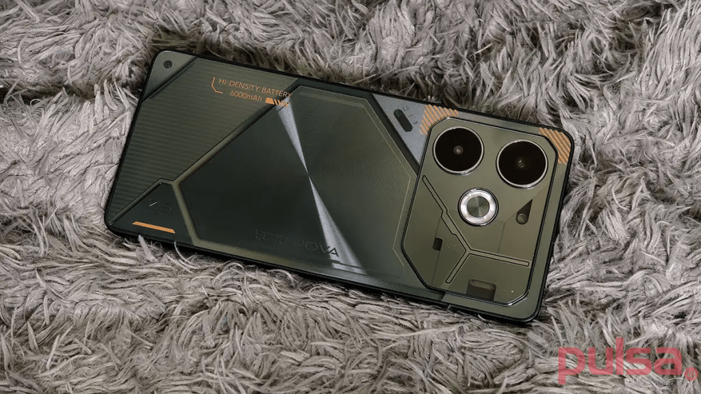 Baterai 6.000 mAh TECNO POVA 6 Bikin Gaming Always Menyala