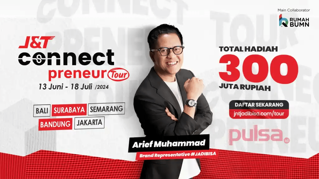 J&T Express Perkuat Ekosistem Melalui J&T Connect Preneur Tour
