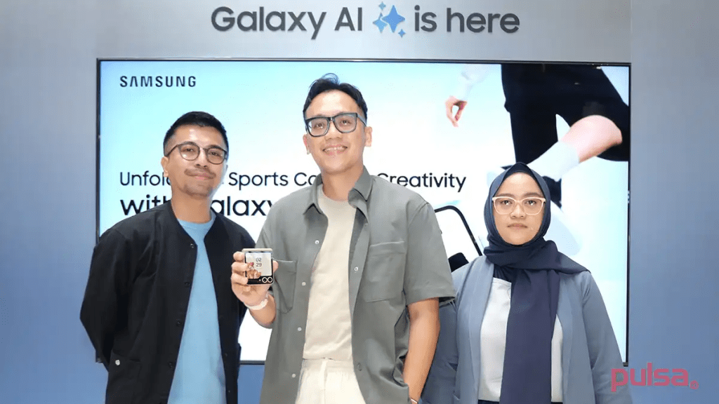 Galaxy Z Flip6 Siap Temani Gen Z Bikin Konten&nbsp;Olahraga