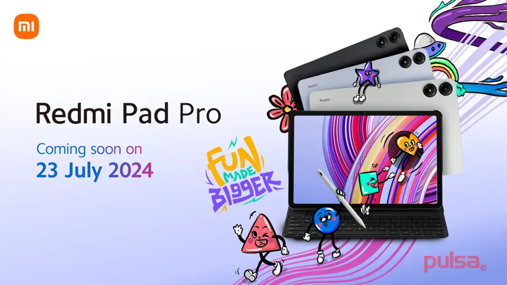 Redmi Pad Pro Siap Hadir di Indonesia pada 23 Juli&nbsp;2024