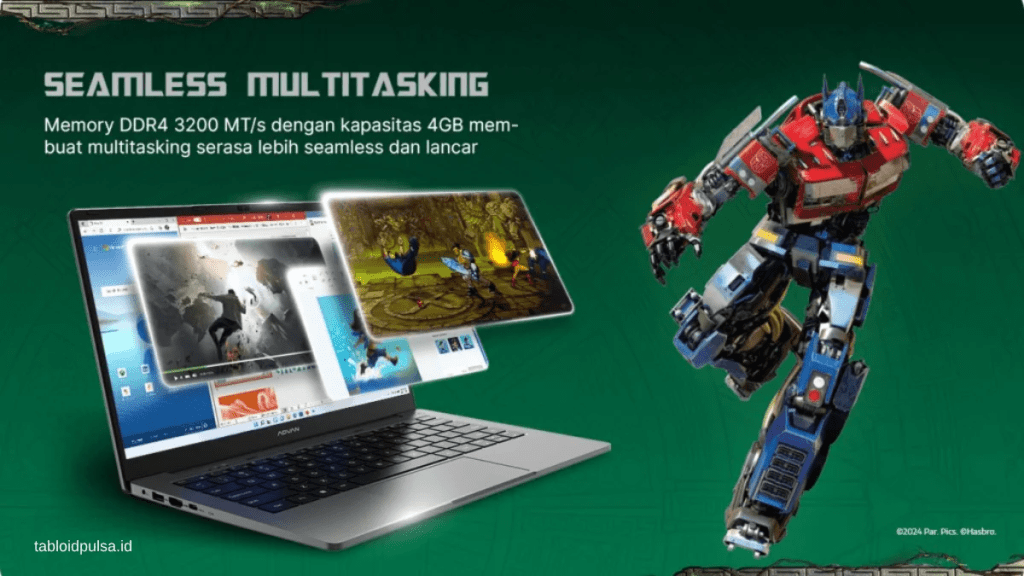 ADVAN BACK TO SCHOOL Luncurkan TBOOK x&nbsp;Transformers