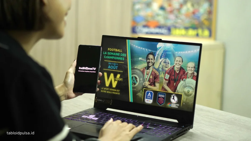 Telkomsel Hadirkan Channel W-Sport di IndiHome TV