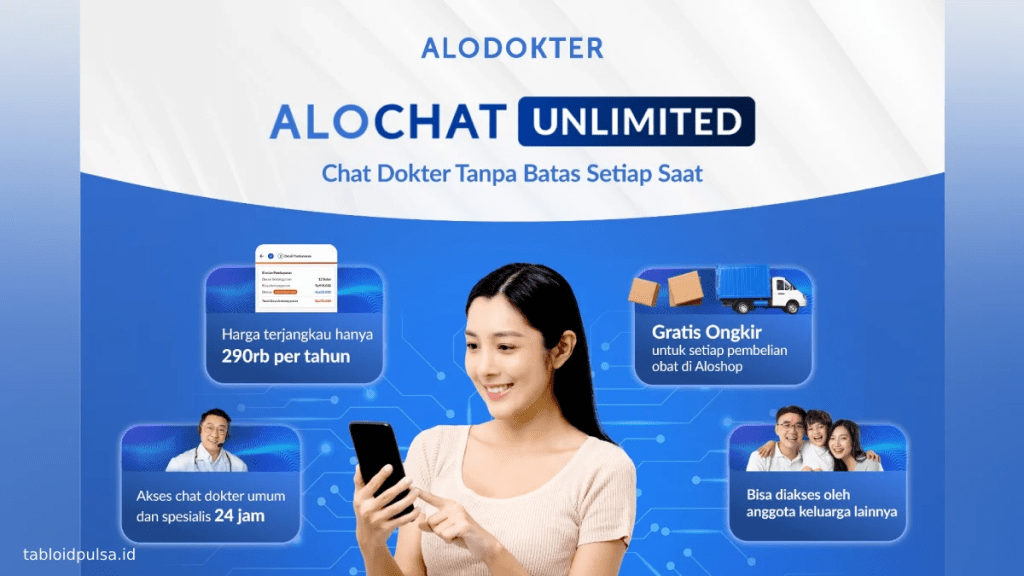 Alochat Unlimited, Solusi Telekonsultasi Dokter Tanpa Batas