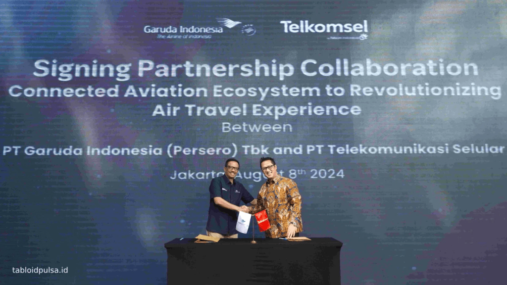 Garuda Hadirkan Paket Roaming Telkomsel di FlyGaruda