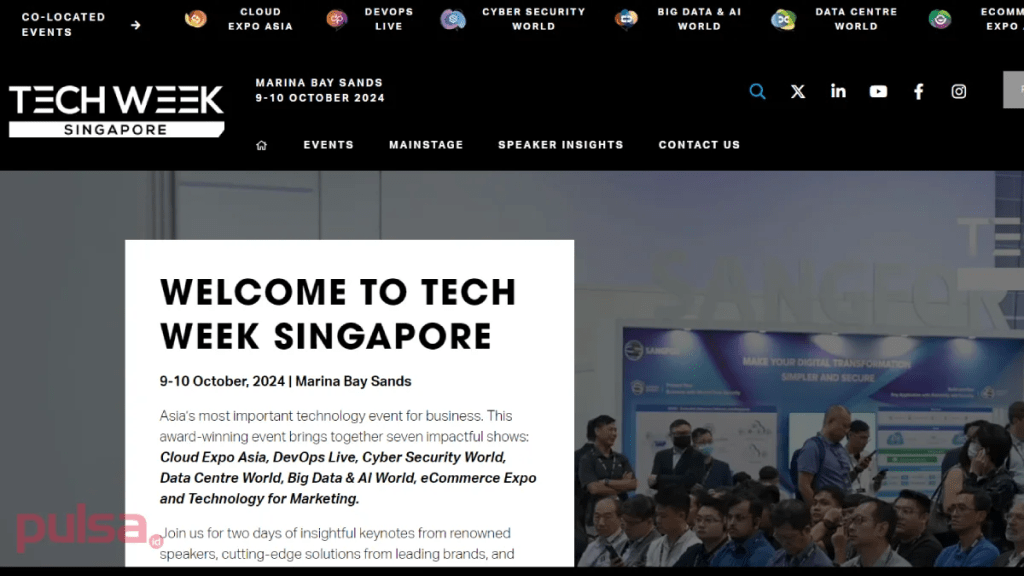 Tech Week Singapore 2024 Umumkan Tema Utama & Pembicara