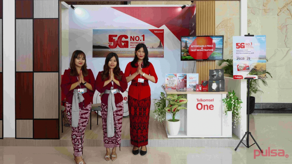 Telkomsel Turut Sukseskan IAF ke-2 dan HLF MSP di Bali