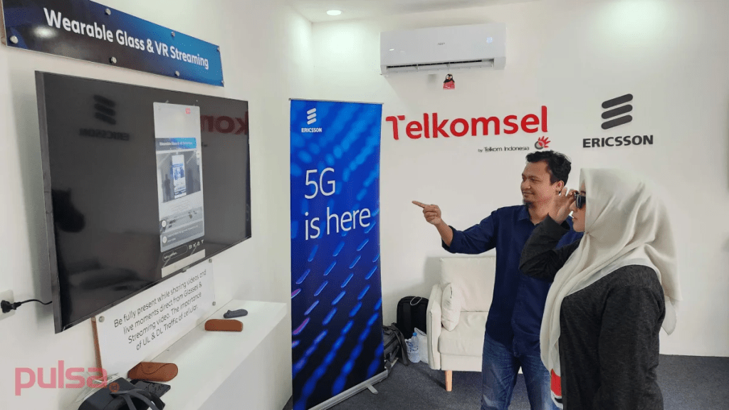 Telkomsel Hadirkan Showcase 5G di PON XXI Aceh-Sumut 2024
