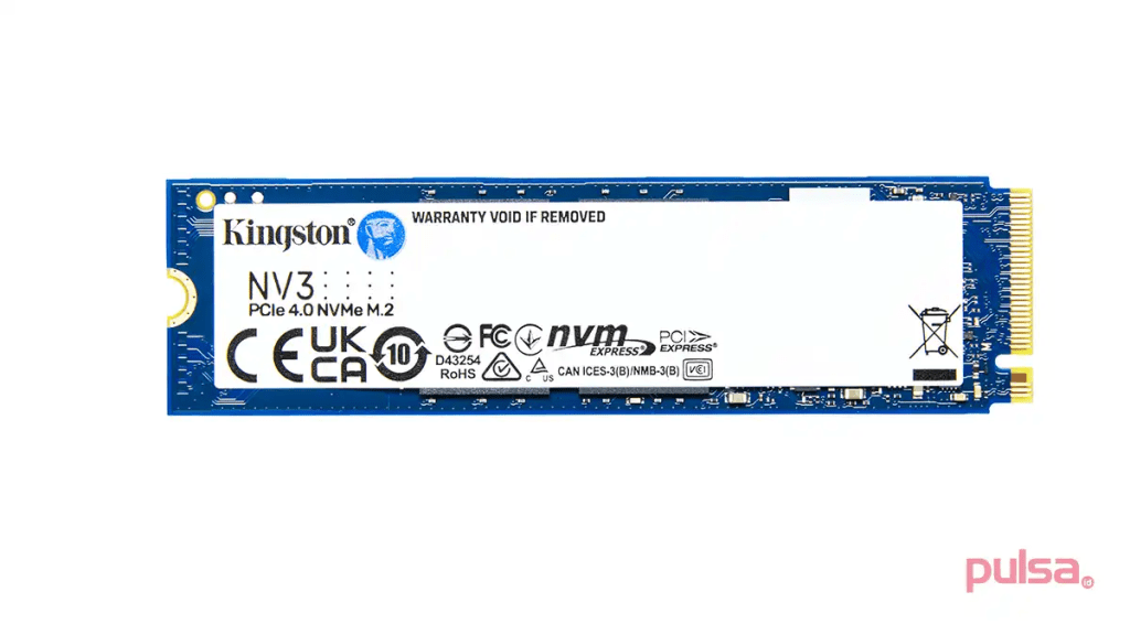 Kingston Hadirkan SSD NV3 PCIe 4.0 NVMe, Ringkas Berkapasitas Tinggi