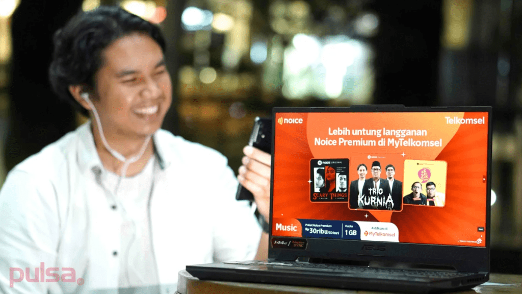Telkomsel dan Noice Hadirkan Paket Bundling Noice Premium