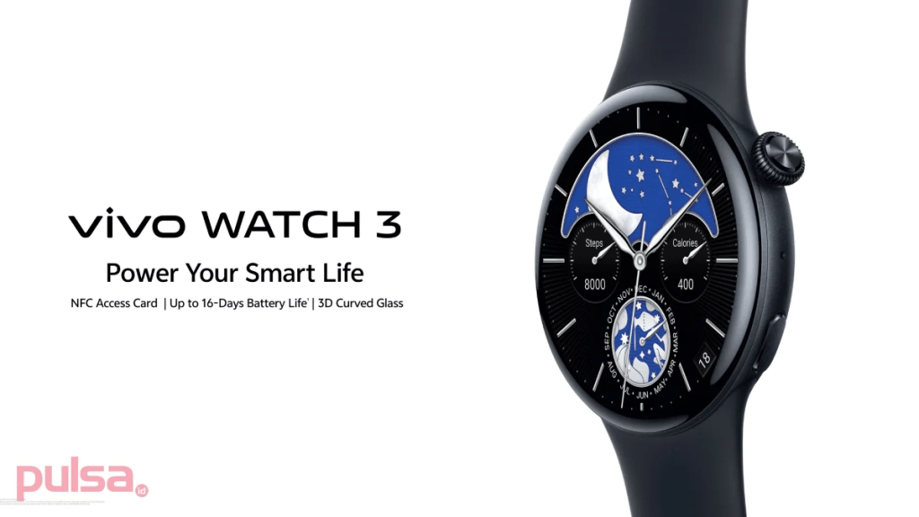vivo Watch 3, Tingkatkan Gaya Hidup Aktif dan Produktif